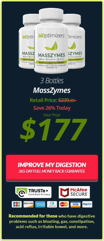 MassZymes 3 Bottles